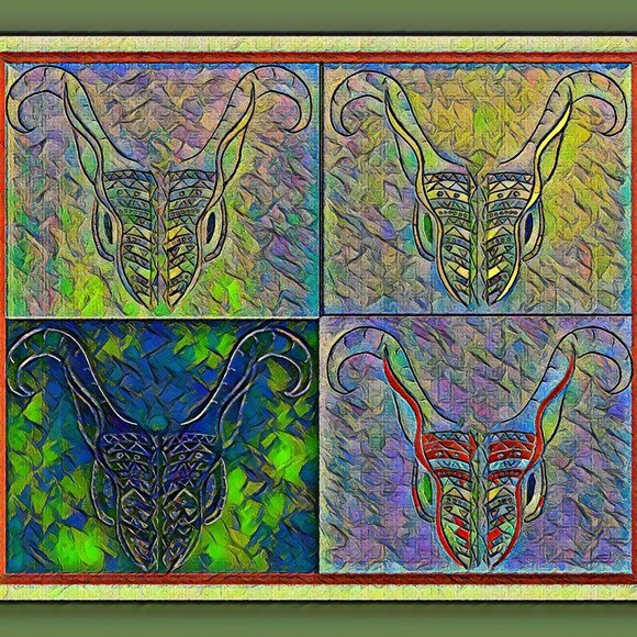 Demon Bunny 2 Art Print - Picture 8 of 15